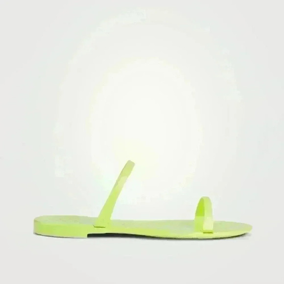 NWT Stuart Weitzman “Sawyer” Rubber Double Strap Slide Sandal - Picture 3 of 16